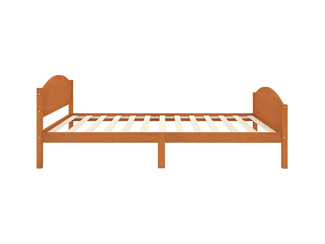 Massivholzbett Honigbraun Kiefer 120x200 cm