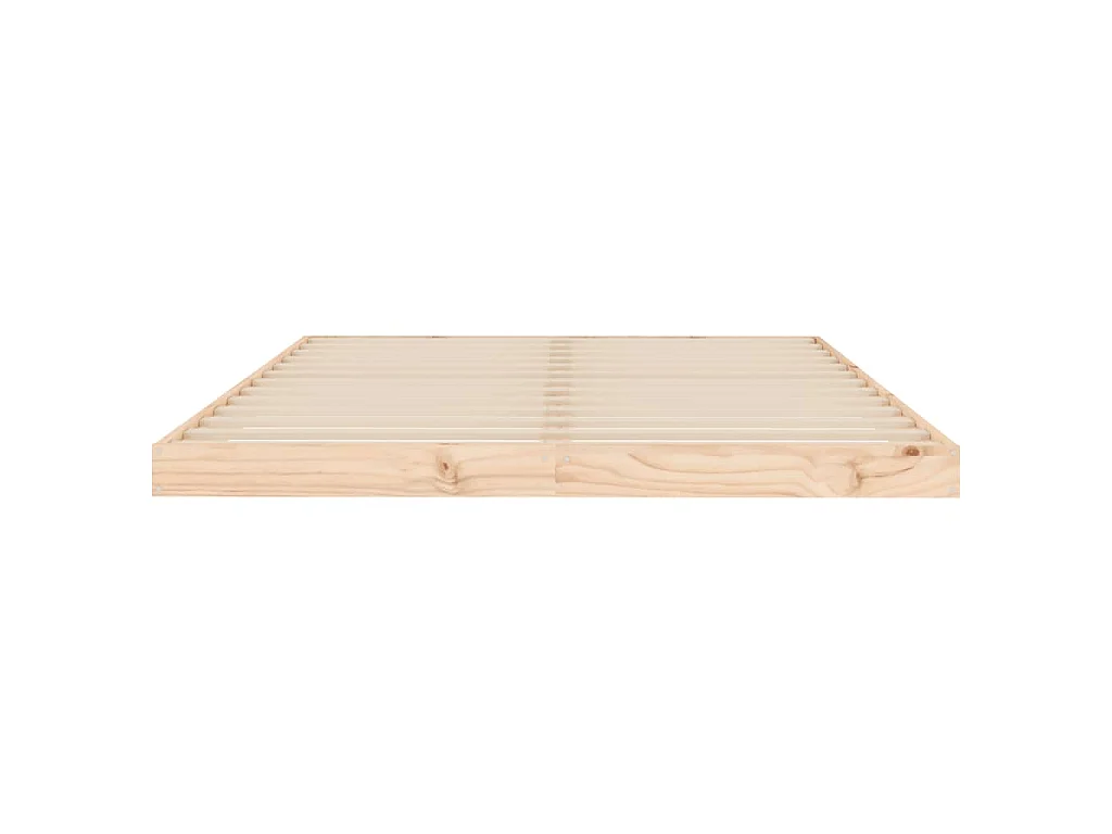 Bedframe massief grenenhout 135x190 cm