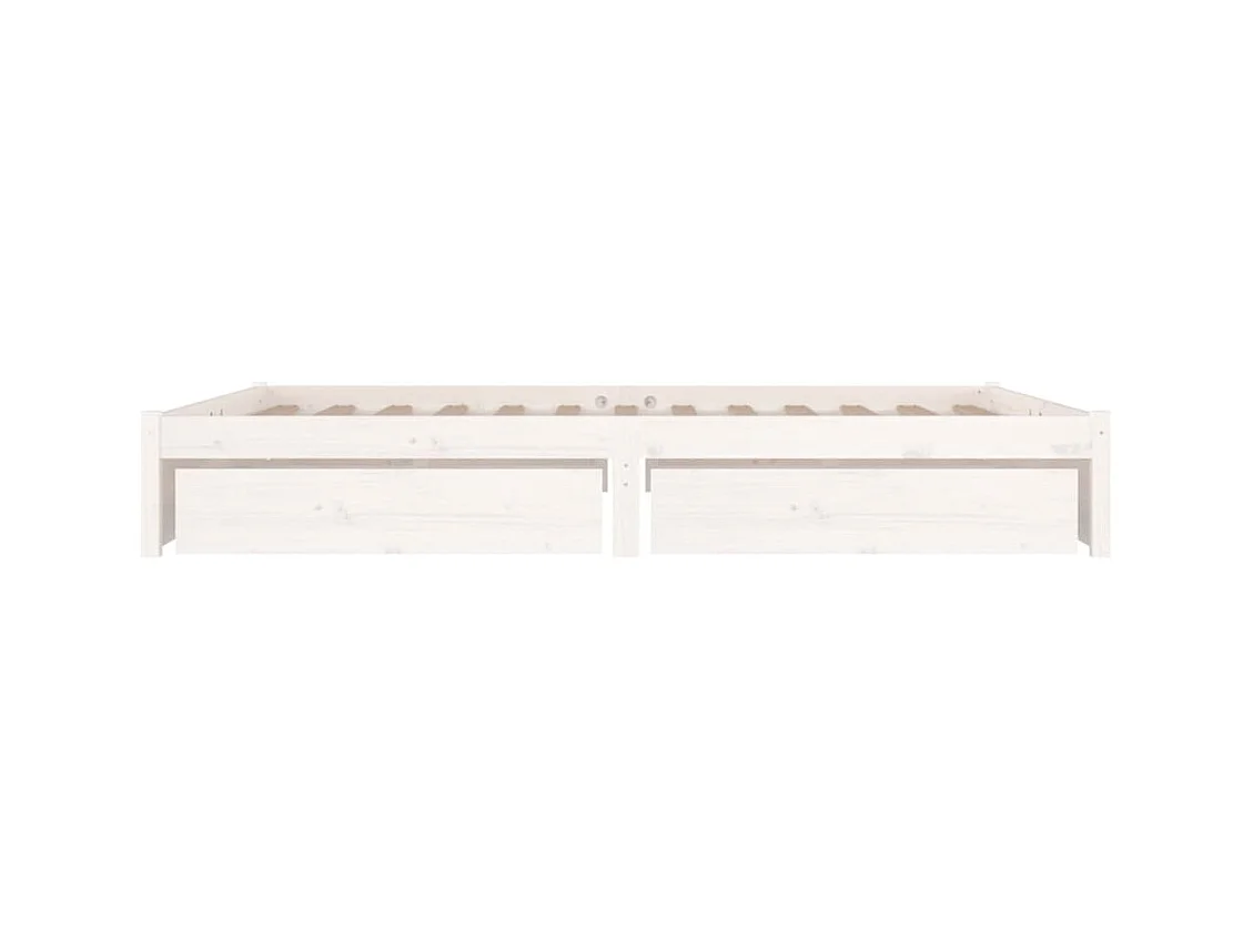 Giroletto con Cassetti Bianco 200x200 cm
