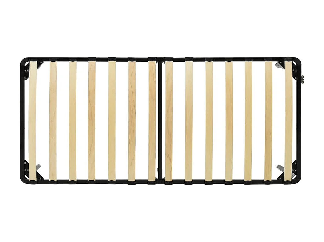 Estrutura de cama 90x200 cm metal preto