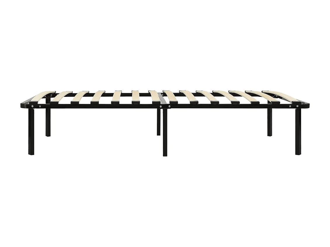 Estrutura de cama 90x200 cm metal preto