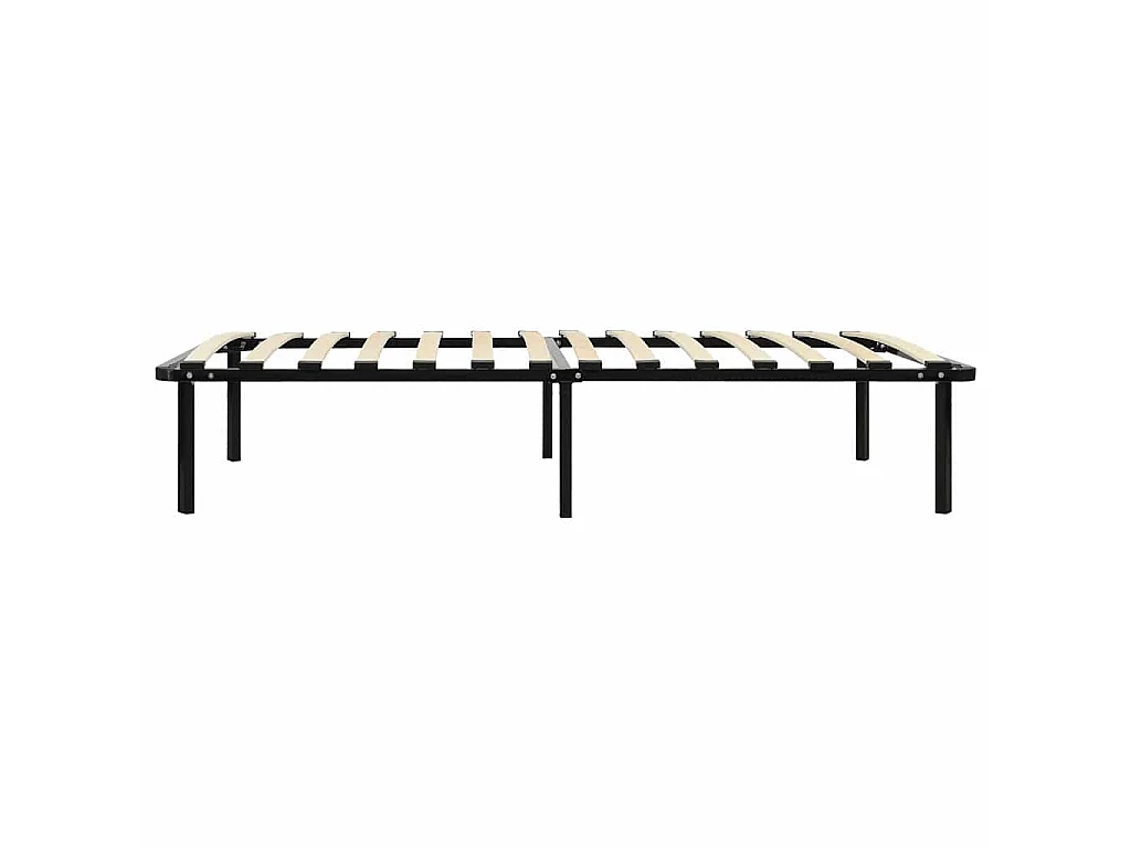 Estrutura de cama 90x200 cm metal preto