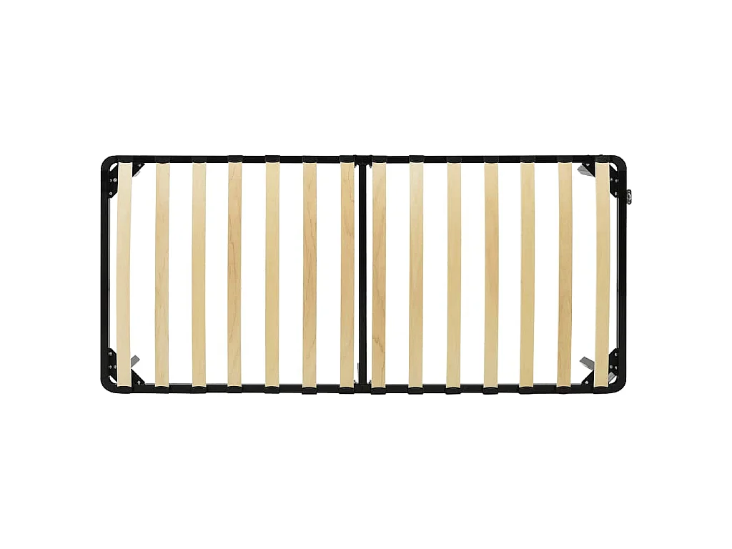 Estrutura de cama 90x200 cm metal preto