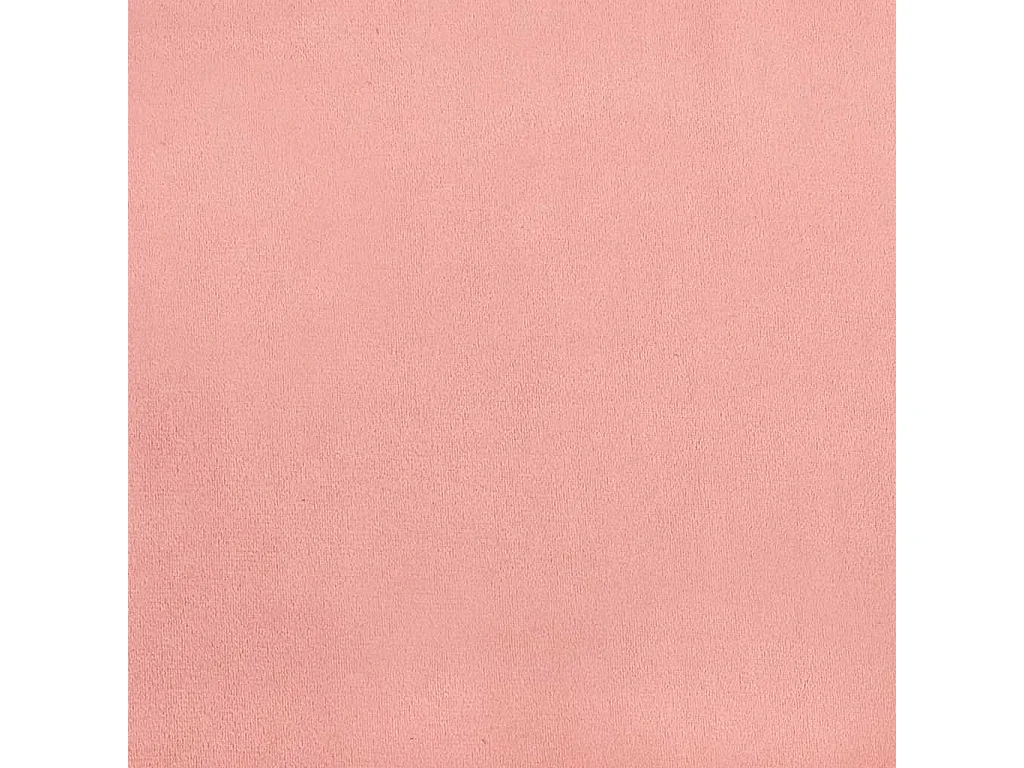 Estrutura de cama 90x190 cm veludo rosa