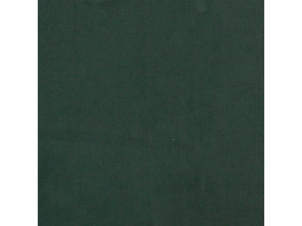 Cadre de lit sans matelas vert foncé 90x200 cm velours