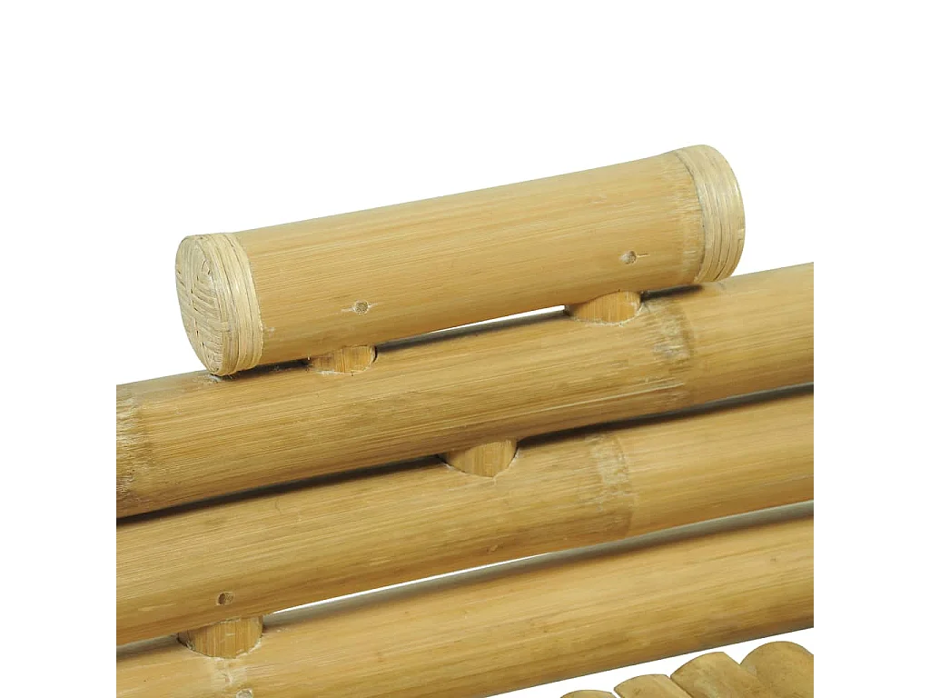 Cadre de lit sans matelas bambou 140x200 cm