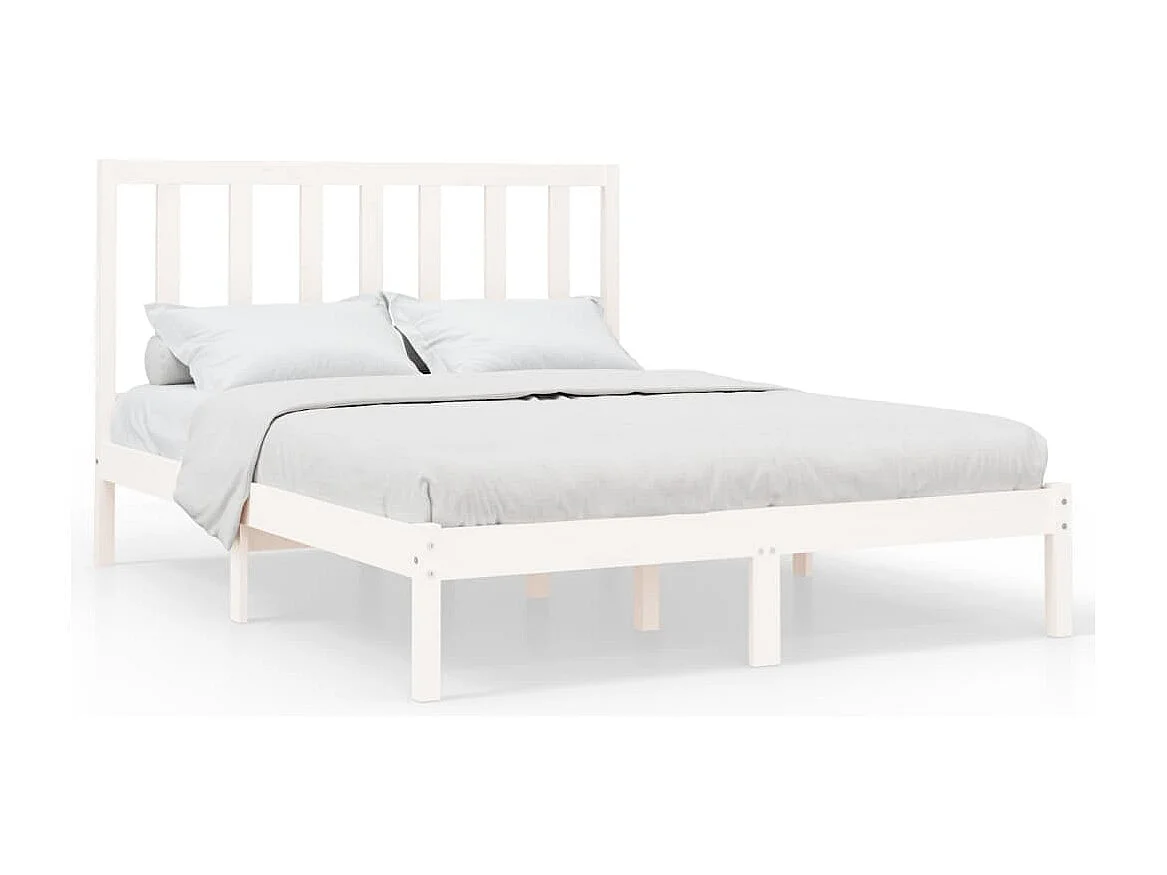 Giroletto Bianco in Legno Massello 120x200 cm