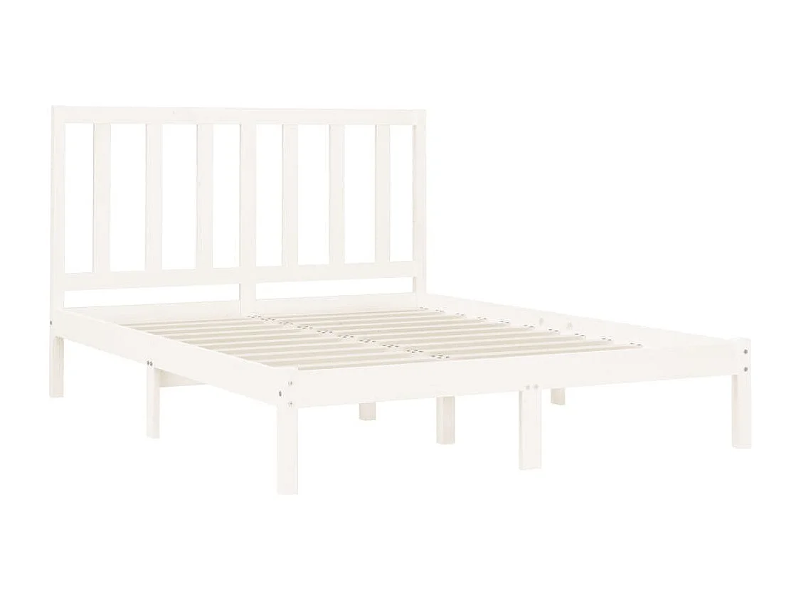 Giroletto Bianco in Legno Massello 120x200 cm