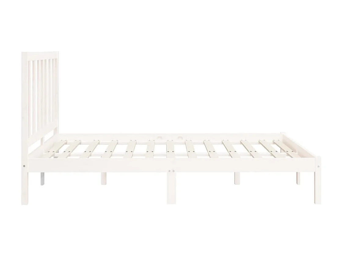 Giroletto Bianco in Legno Massello 120x200 cm