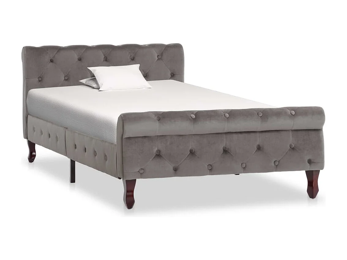 Giroletto Grigio in Velluto 100x200 cm