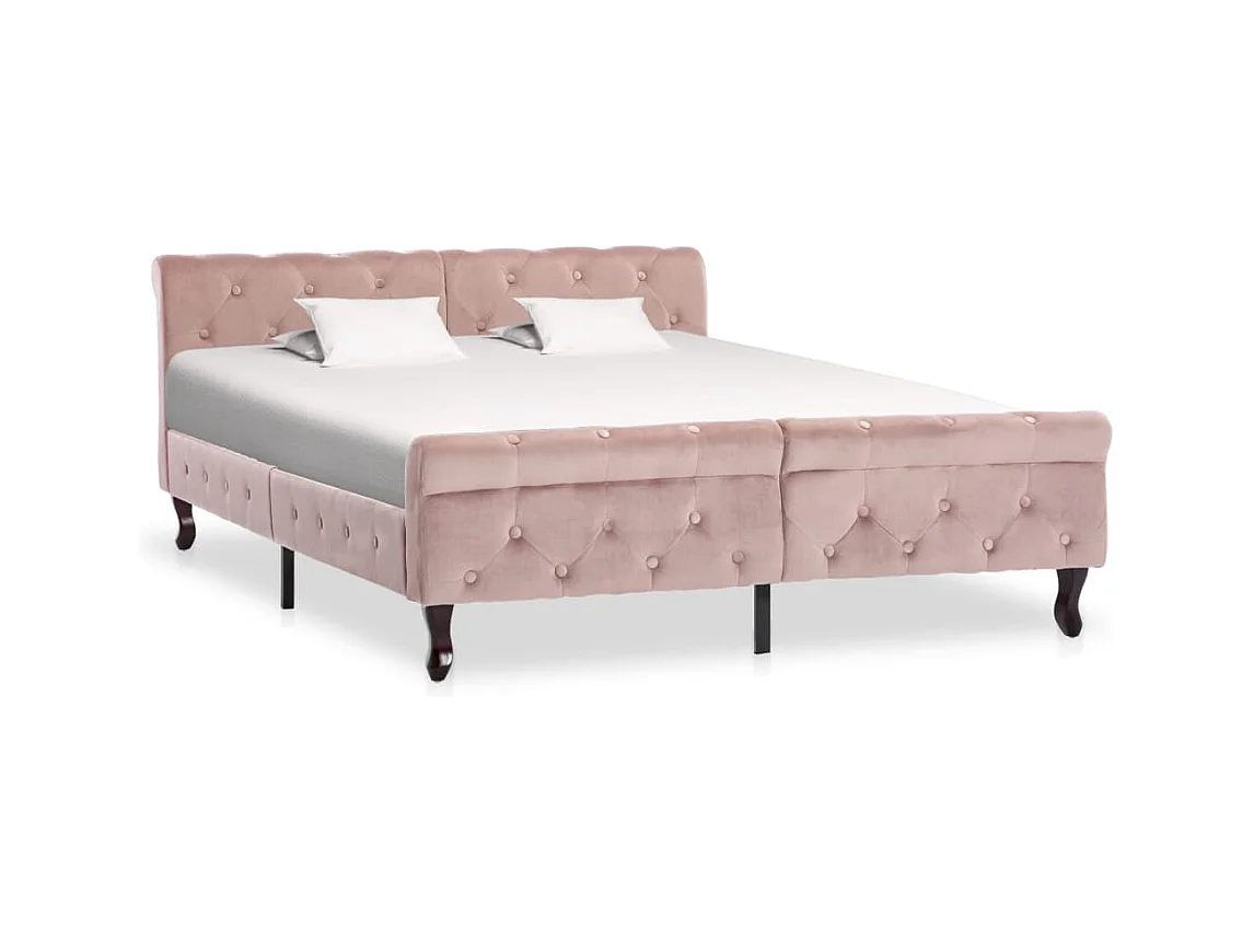 Giroletto Rosa in Velluto 140x200 cm