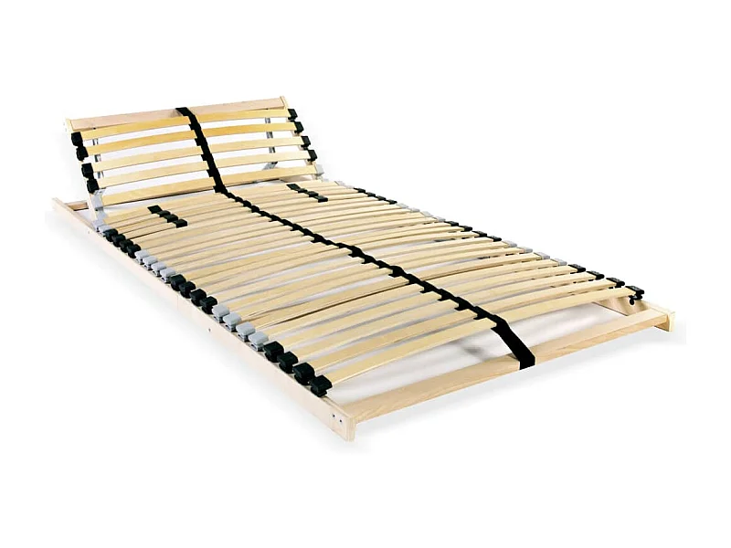 Lattenrost mit 28 Latten 7 Zonen 90x200 cm