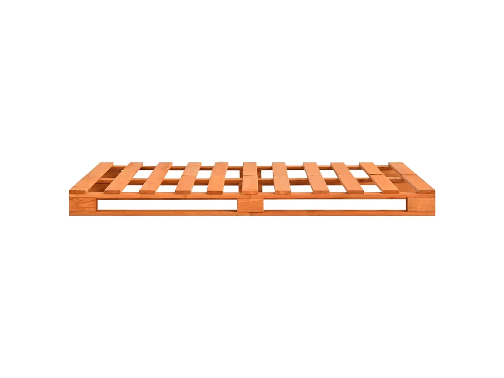 Cadre de lit de palette sans matelas 180x200cm bois massif