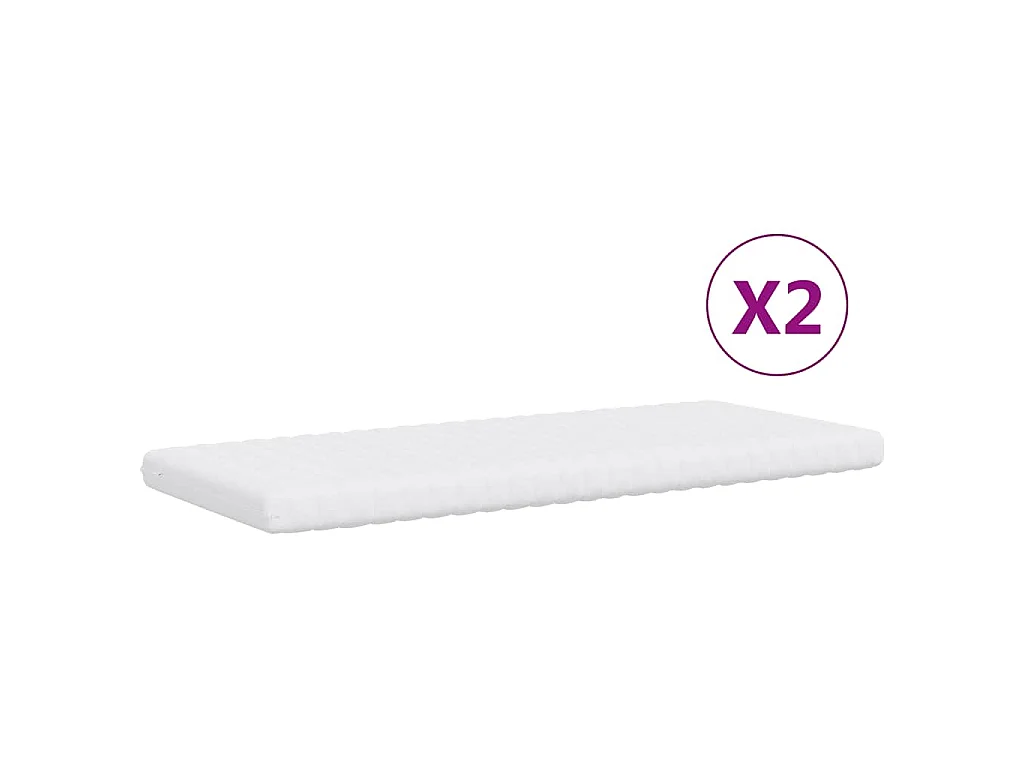 Lit de jour avec gigogne et matelas vert foncé 90x200cm velours