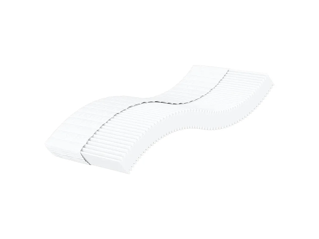 Lit de jour avec matelas jaune 90x200 cm velours