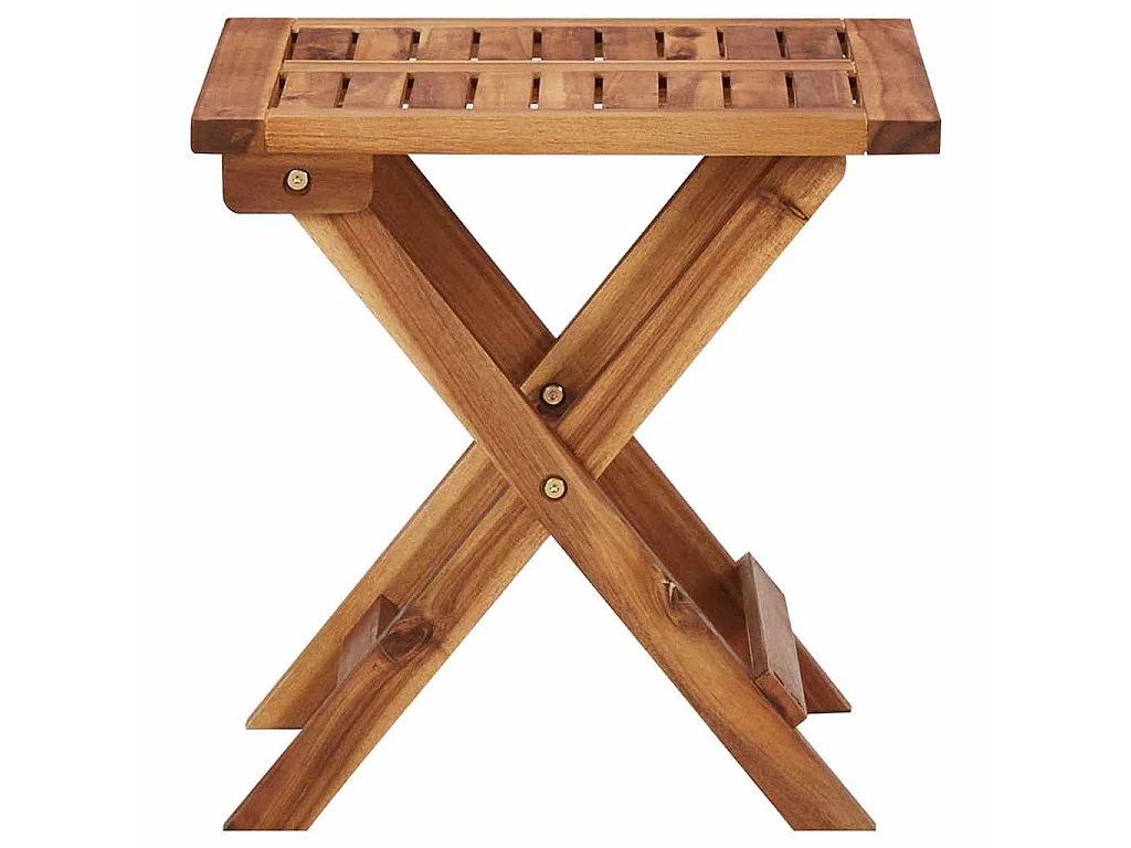 Ensemble de chaises longues lot de 2 table Bois acacia massif