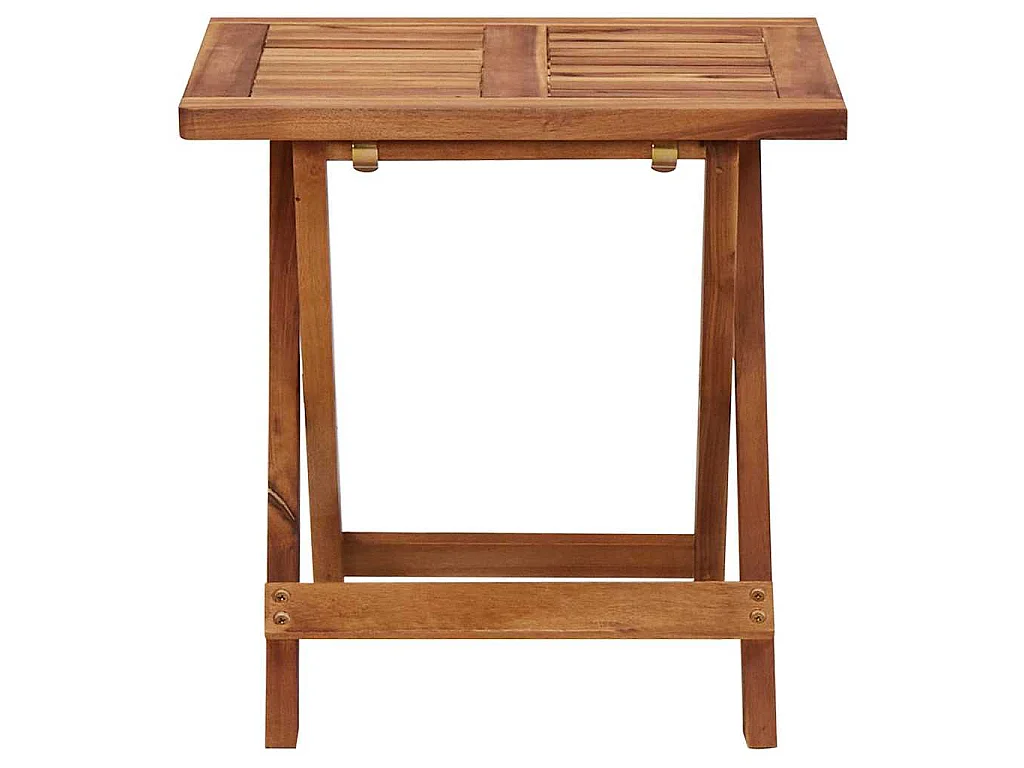 Ensemble de chaises longues lot de 2 table Bois acacia massif