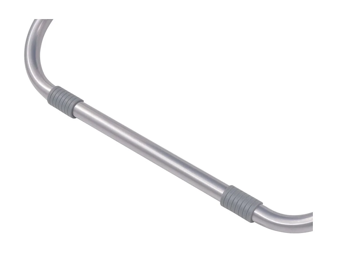 Liegestühle 2 Stk. Stahl Taupe