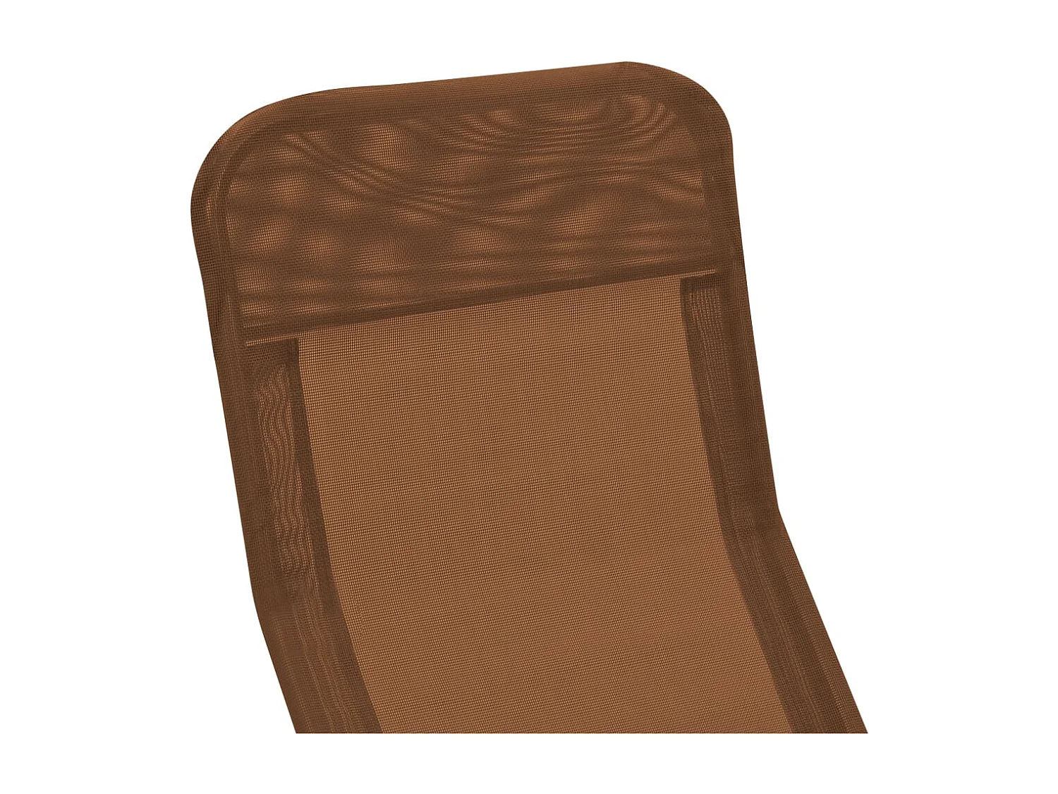 Chaises longues pliables lot de 2 Textilène Taupe