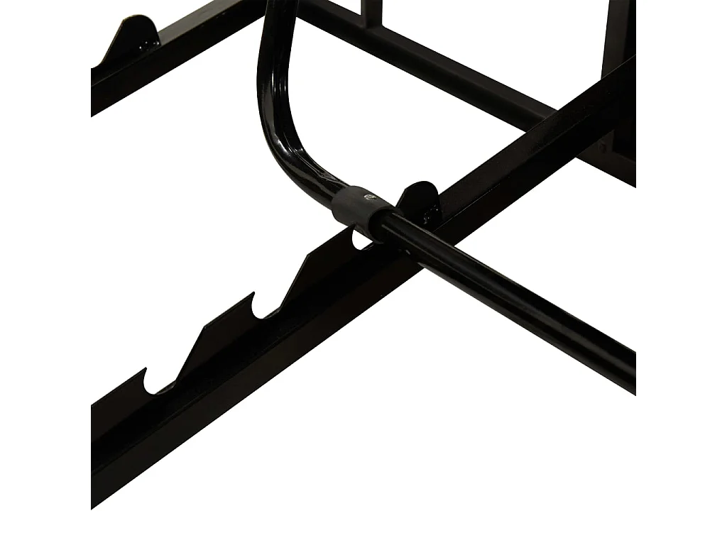 Tumbona para 2 personas con cojín ratán sintético gris