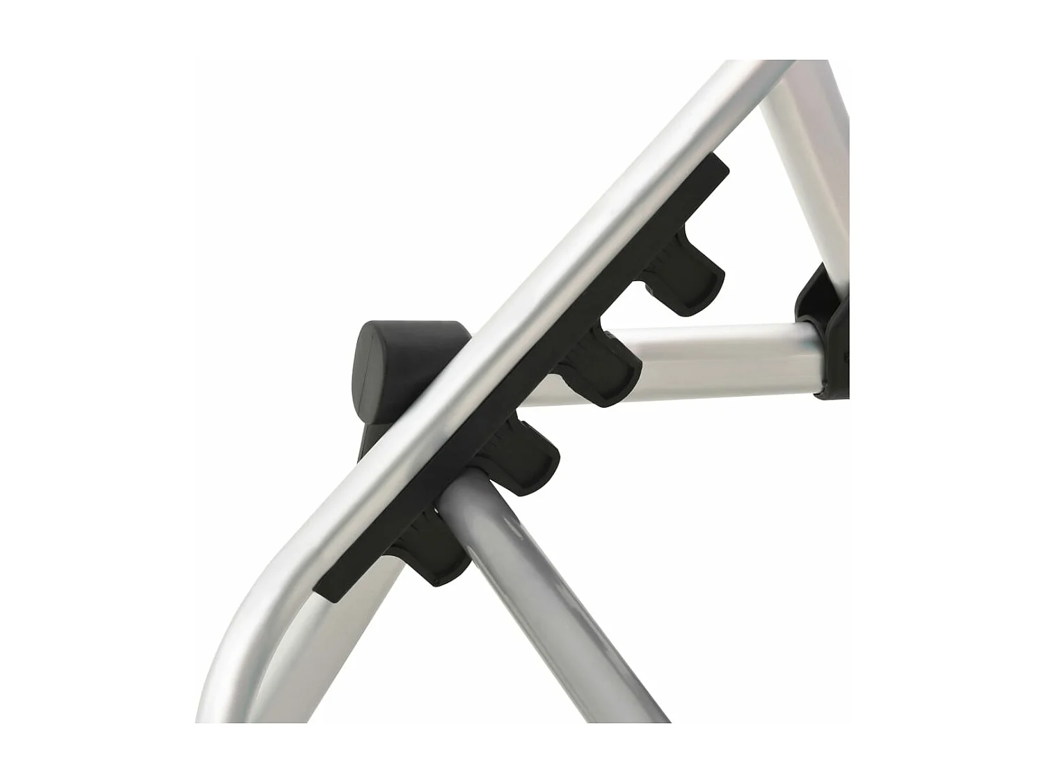 Espreguiçadeira dobrável extra alta para idosos alumínio azul