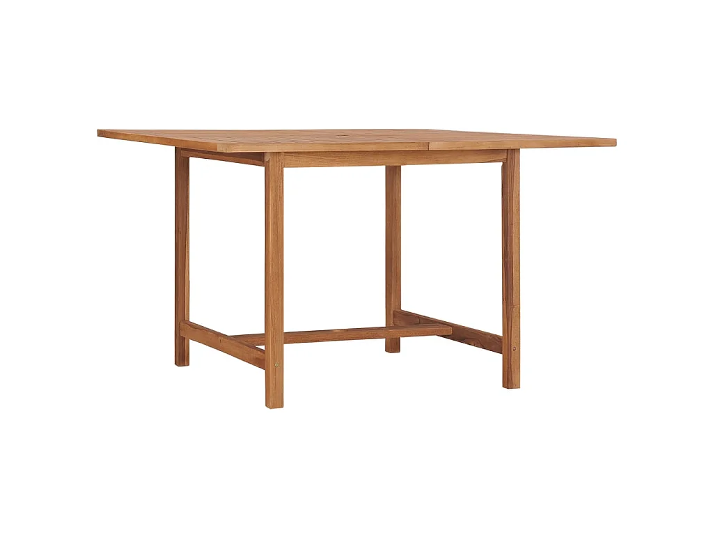 Table à dîner de jardin 110x110x75 cm Bois massif de teck