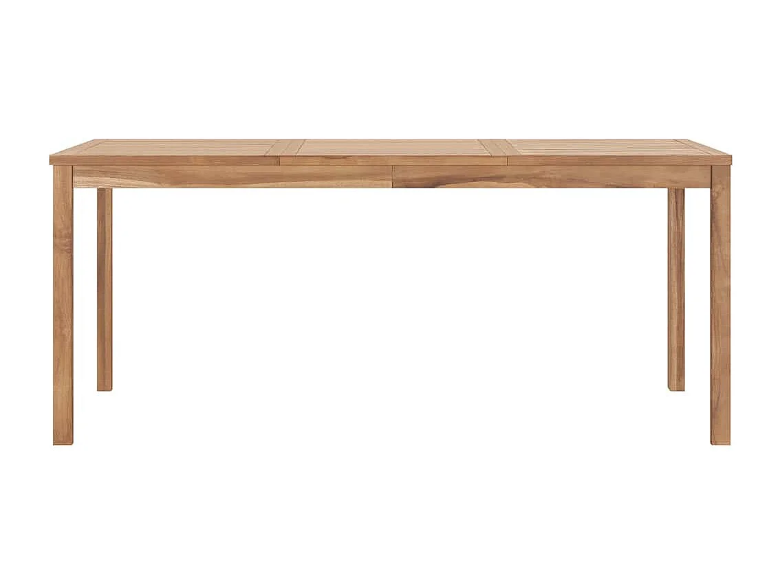 Tuintafel 180x90x77 cm massief teakhout