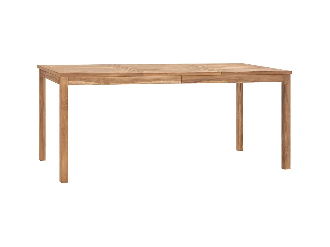 Tavolo da Pranzo da Giardino 180x90x77 cm in Massello di Teak
