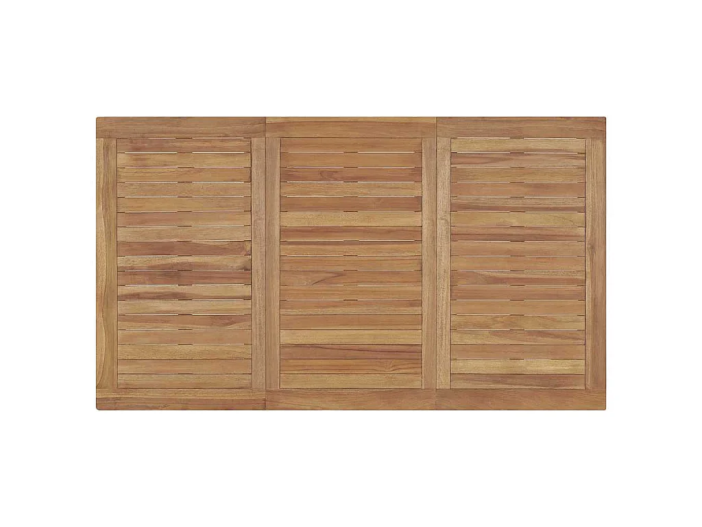 Table à dîner de jardin 140x80x77 cm Bois de teck solide