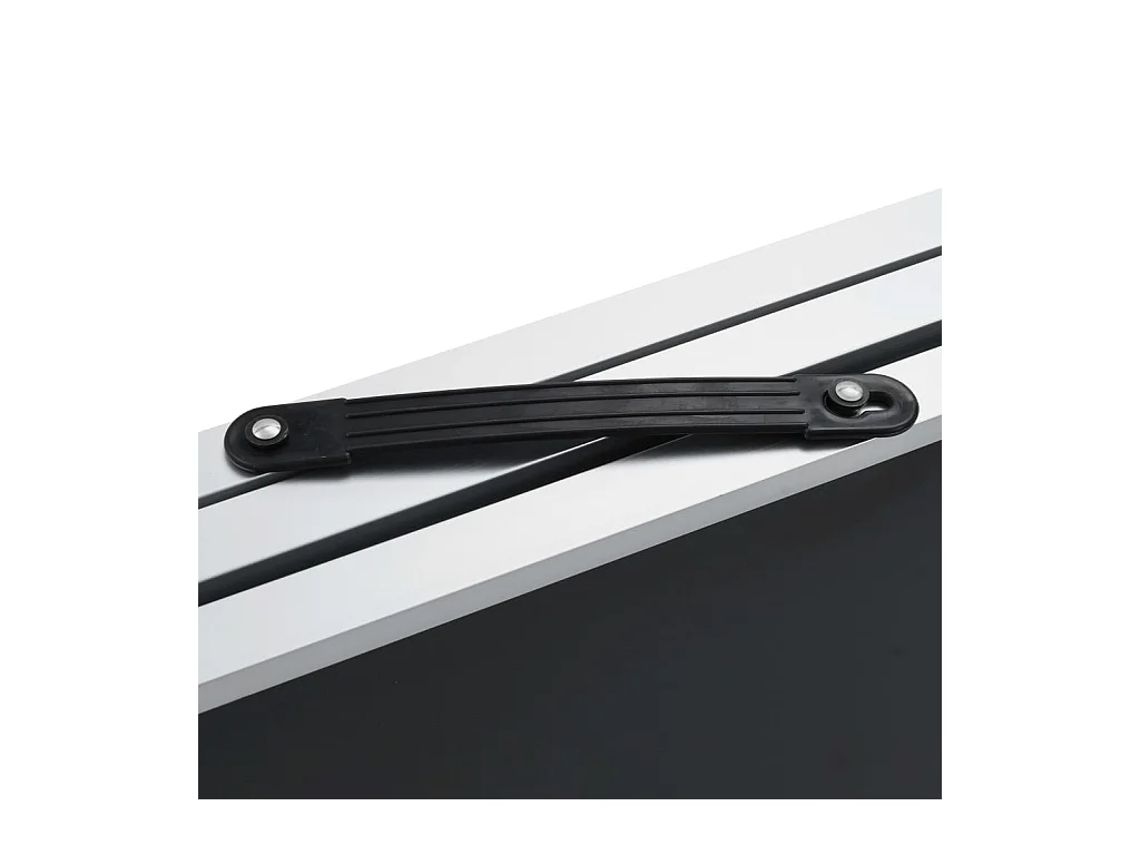 Behangtafel inklapbaar 300x60x78 cm MDF en aluminium