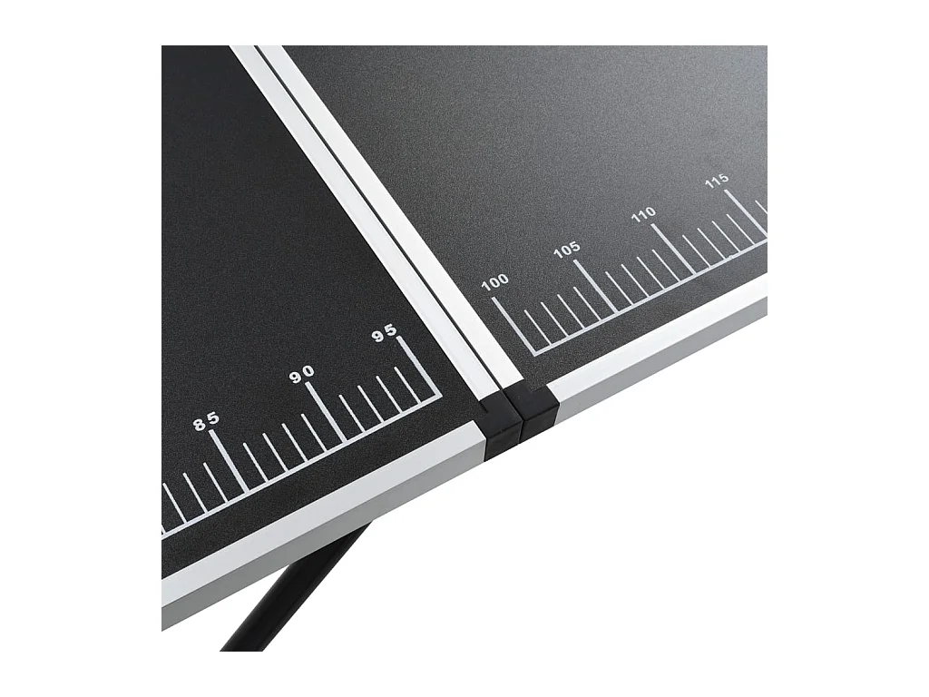 Behangtafel inklapbaar 300x60x78 cm MDF en aluminium