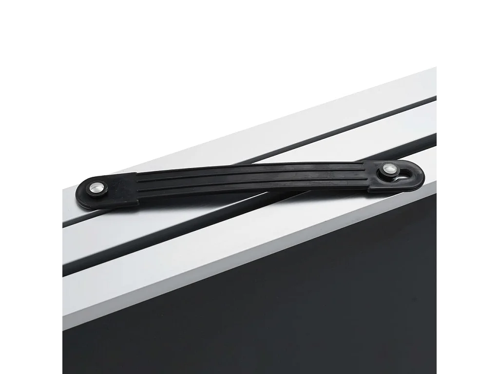 Table à coller pliable MDF et aluminium 300 x 60 x 78 cm