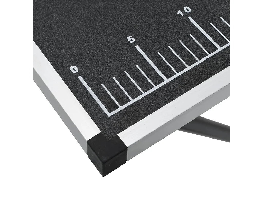 Table à coller pliable MDF et aluminium 300 x 60 x 78 cm