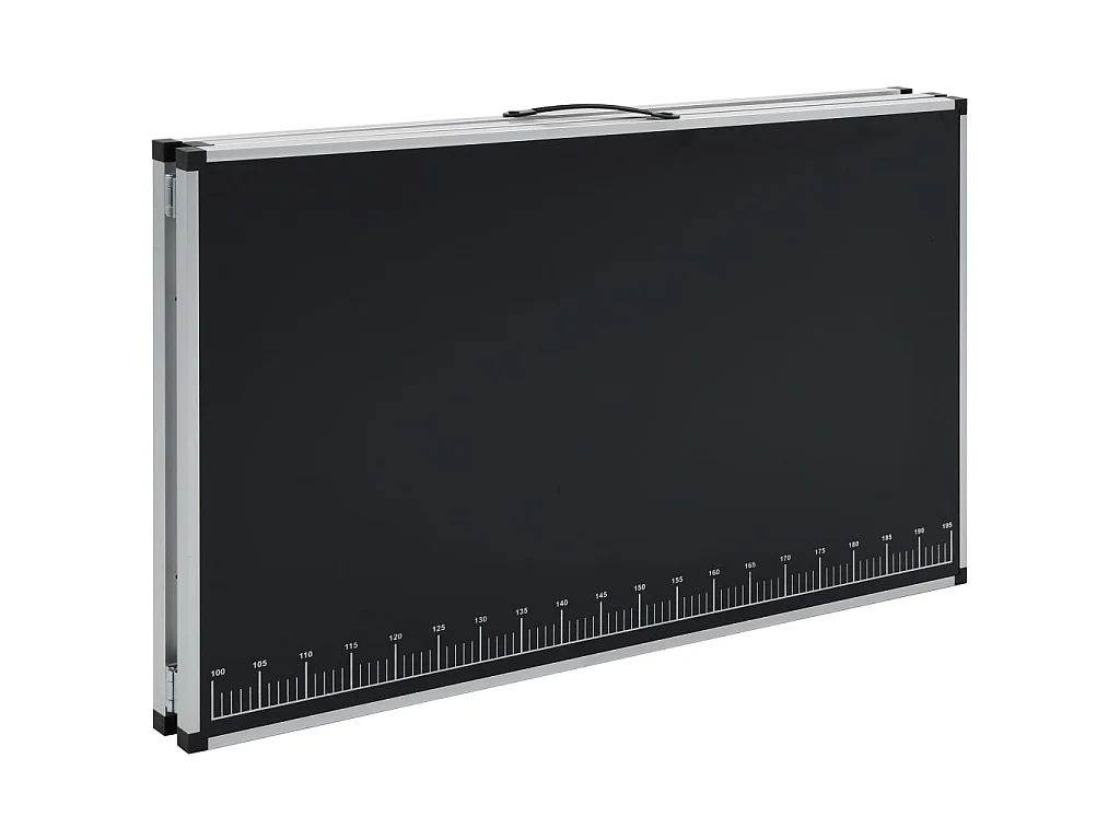 Tavolo Pieghevole per Carta da Parati MDF Alluminio 300x60x78cm