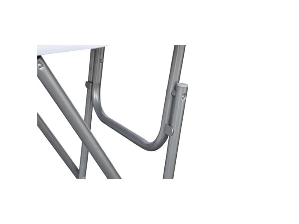 Mesas de bar 4 pcs com tampo MDF branco