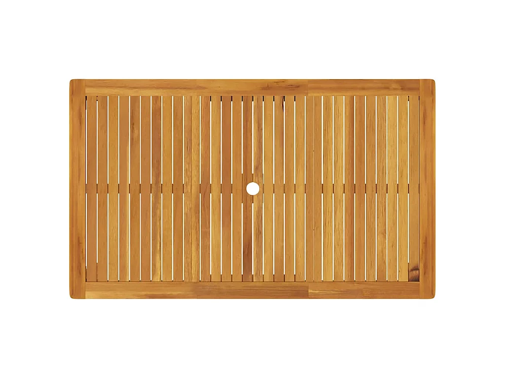 Tuintafel 150x90x74 cm massief acaciahout