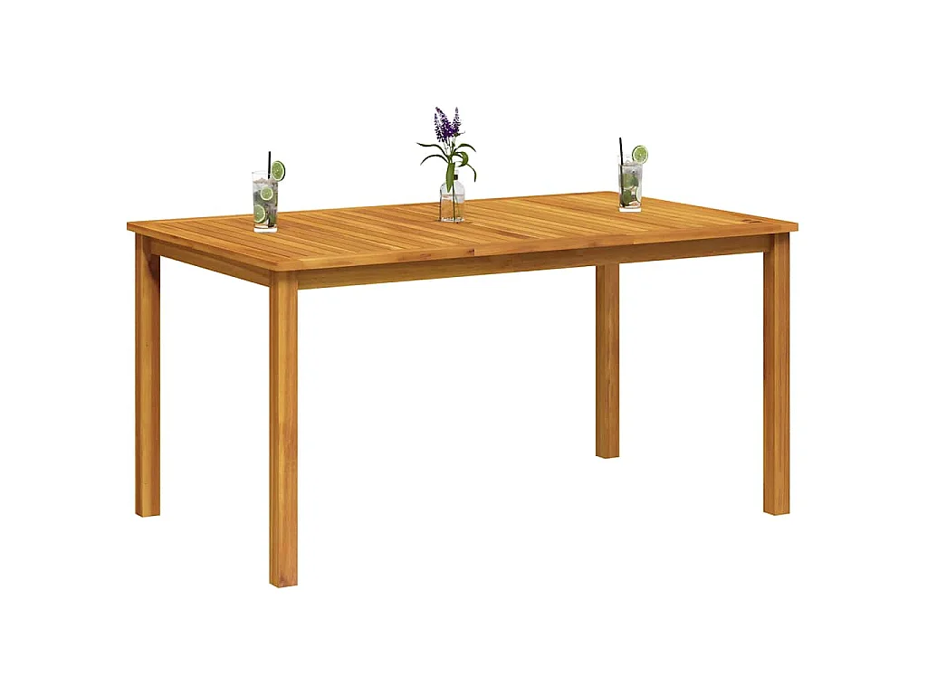 Tuintafel 150x90x74 cm massief acaciahout