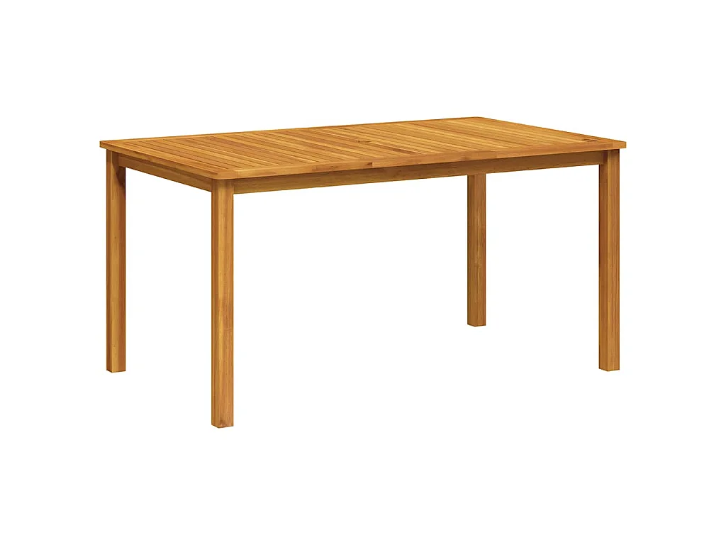 Tuintafel 150x90x74 cm massief acaciahout