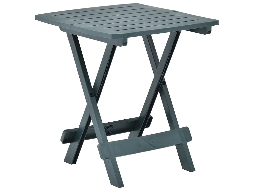 Gartentisch Klappbar Grün 45x43x50 cm Kunststoff