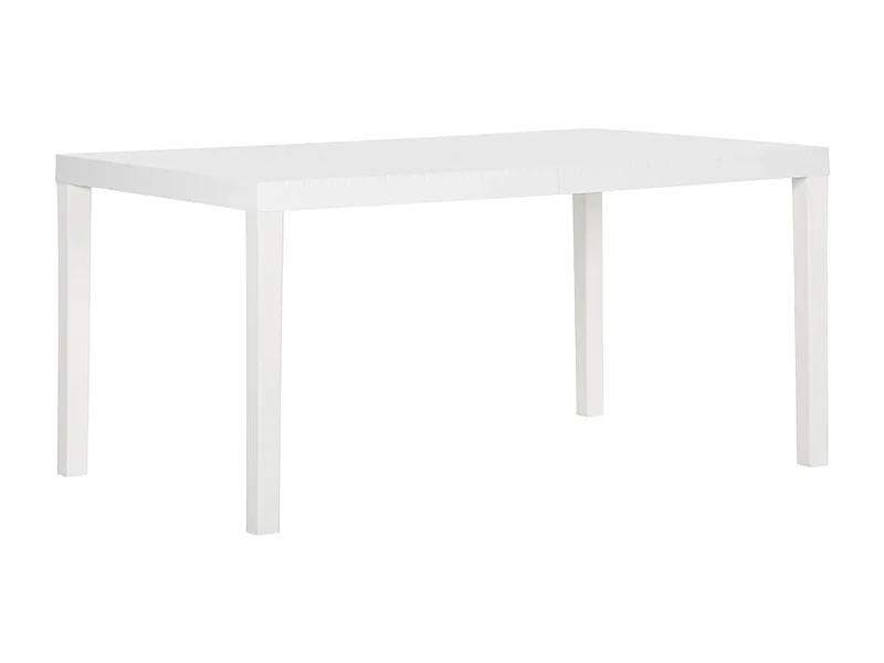 Tuintafel 150x90x72 cm polypropeen wit