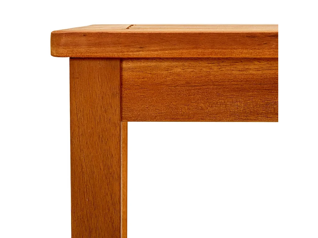 Table basse de jardin 50x35x36 cm Bois solide d'acacia