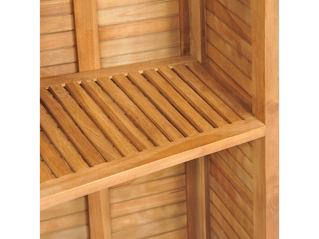 Bartafel inklapbaar 155x53x105 cm massief teakhout