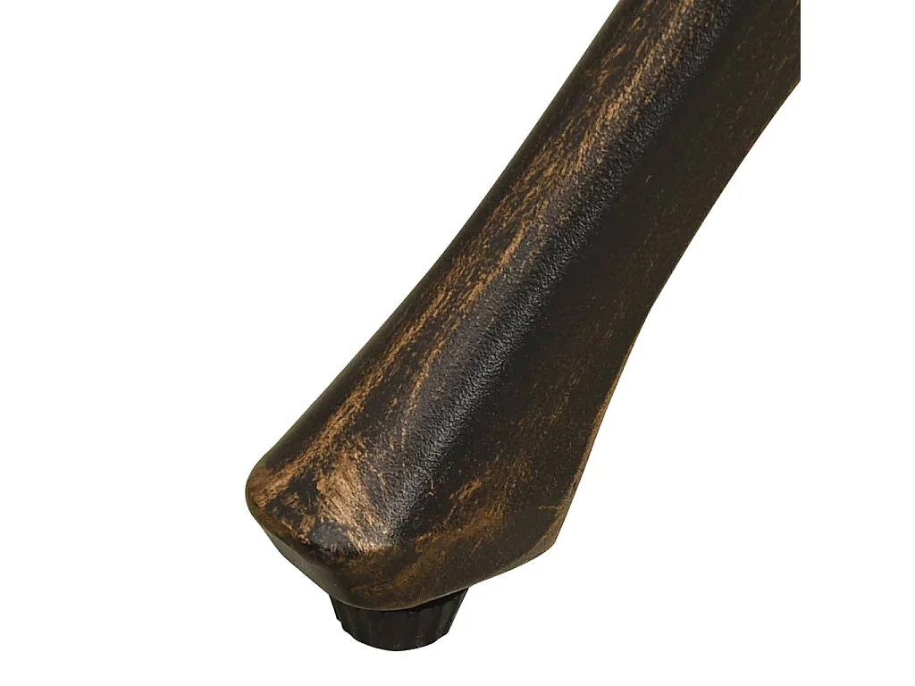 Tavolo da Giardino Bronzo 90x90x73 cm in Alluminio Pressofuso