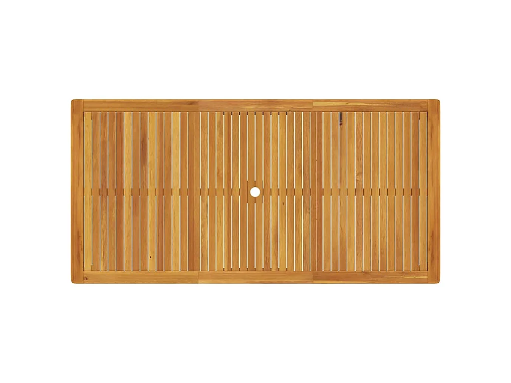 Table de jardin 200x100x74 cm Bois d'acacia massif
