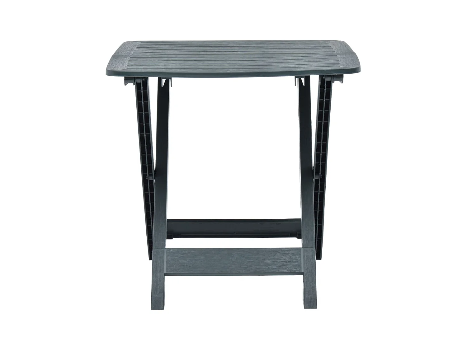 Tuintafel inklapbaar 79x72x70 cm kunststof groen