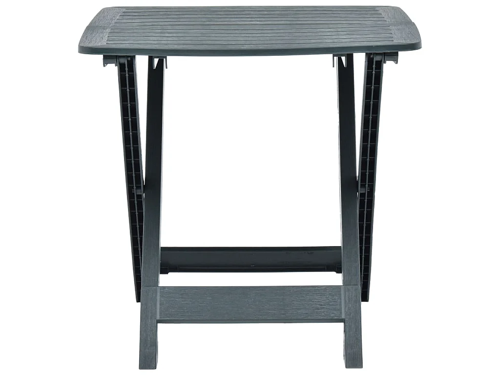Tuintafel inklapbaar 79x72x70 cm kunststof groen