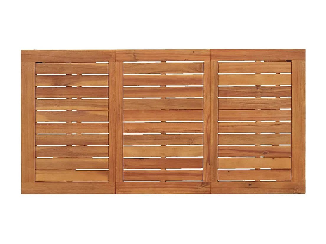 Tavolo da Bar da Giardino 120x60x105cm Legno Massello di Acacia