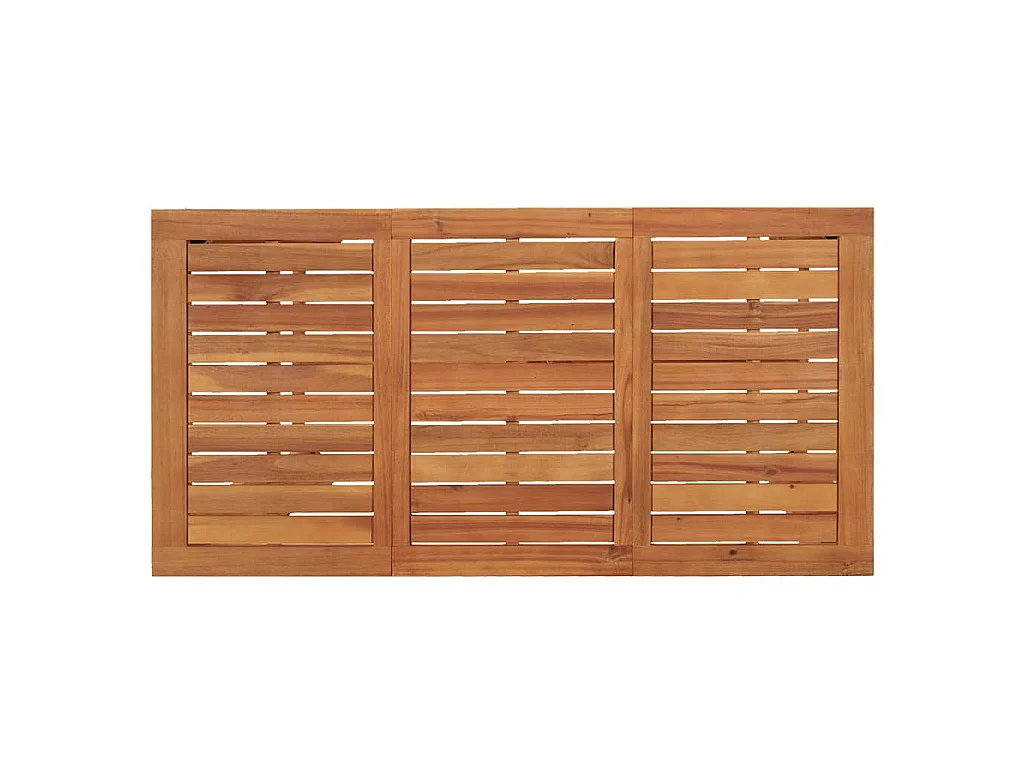 Table de bar de jardin 120x60x105 cm Bois d'acacia solide