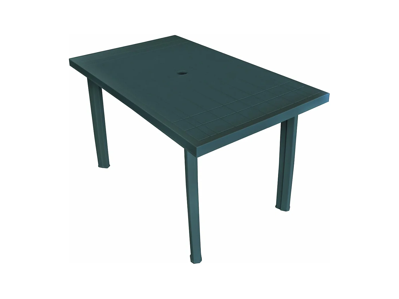 Tuintafel 126x76x72 cm kunststof groen