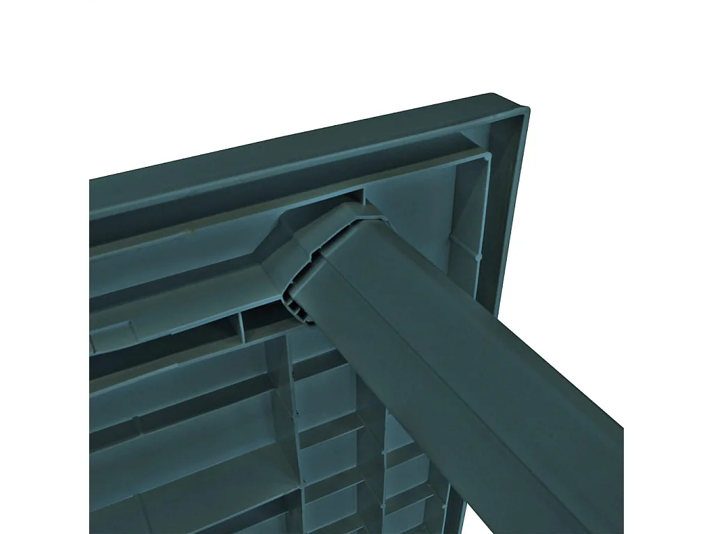 Table de jardin Vert 126 x 76 x 72 cm Plastique